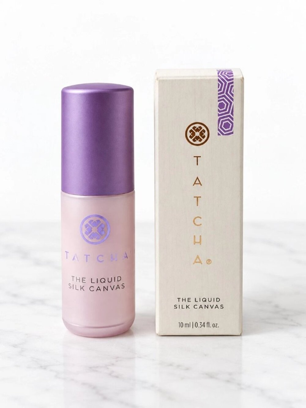 TATCHA The Liquid Silk Canvas Featherweight Face Primer 10ml 0.34oz New With Box